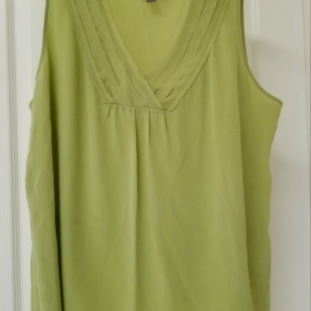 Silk top JJill brand.